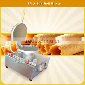 Best Selling Small Capacity Snack Food Machine / Egg Roll Baking Machine