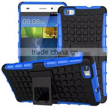 For HUAWEI P8 LITE Armor CASE Heavy Duty Hybrid Rugged TPU Impact Kickstand Hard Cover ShockProof CASE photo-4