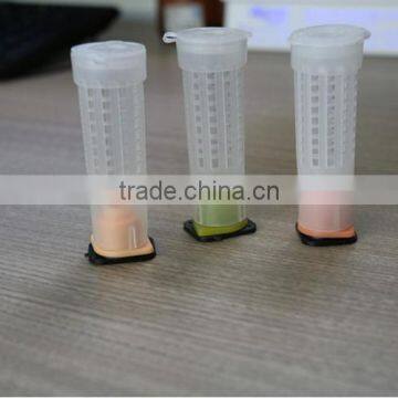 Beekeeping tool plastic bee rearing system "Hair Roller" Queen Cage