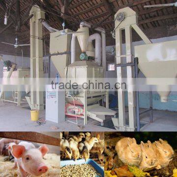 Hot sale Automatic Animal Feed Pellet Production Line