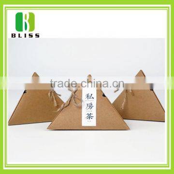 Food packaging Kraft paper custom printing tea box