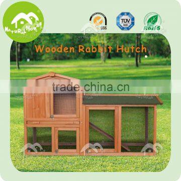 wooden outdoor design rabbit cage,rabbit hutch and run