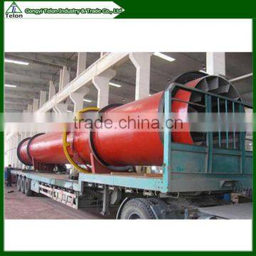 Higher safety and efficiency wood chips rotary drum dryer