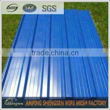 used 24 gauge galvanized corrugated steel roofing sheet hebei shengsen