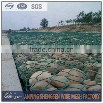 Anping mesh including PVC coated hexagonal gabion wire mesh