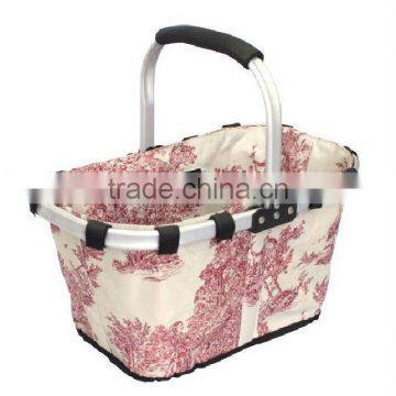 Shopping basket,folding shopping basket,plastic shopping basket