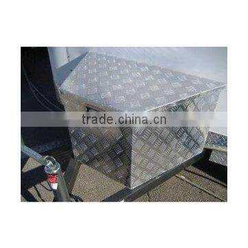 Aluminum Trailer Tongue Tool Box Horse Jet Ski Boat RV Truck ATV Heavy Duty Box photo-5