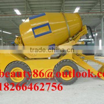 2500L mobile concrete mixer