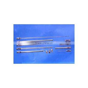 Opthalmic blunt point needles