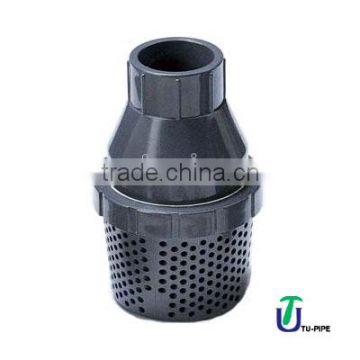 UPVC Spring Foot Valves JIS ANSI DIN/UPVC Spring Foot Valves