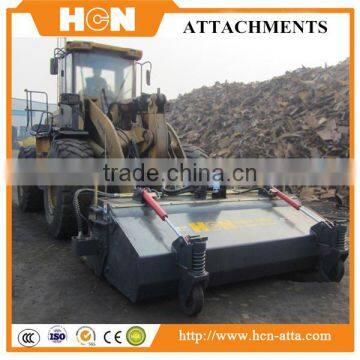 Hot HCN BM12 5T Wheel Loader Pick up Road Sweeper photo-2