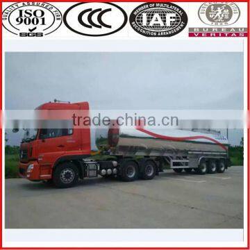 Bottom Loading Aluminum Fuel Tanker 42,000liters (SASO-2288/2809)
