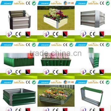 Large Size Outdoor Garden Raised Bed With Metal Frame photo-6