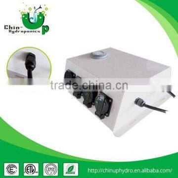 Hydroponics Light Controller/EU,US,UK TYPE Eight Sockets With Timer/two Wires photo-4