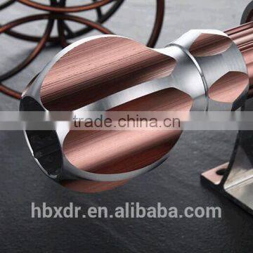 Europe Popular!!OEM 6061 6063 T5/t6 Shaped Aluminum Profile for Curtain Rod China Manufacturer XINDONGRUI ISO photo-4