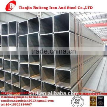 FOB TIANJIN ERW SHS black square pipe with oil