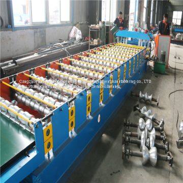 Glazed Tile Metal Roof Panel Making Machines photo-2