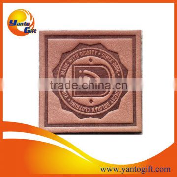 Custom pu leather label