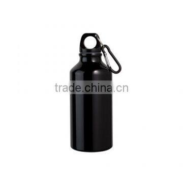 good quality outdoor drinking bottle with carabiner ,400ml