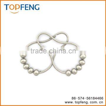 Shower Curtain Rings/Hook Hangers on Bath Rod & Curtains photo-2