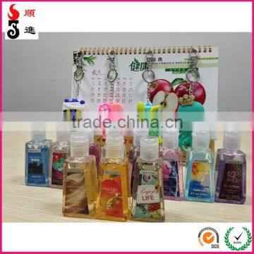 High Quality Scented Ethanol-based Antiseptic Hand Disinfectant With Cute Designs Portable Silicone Holders