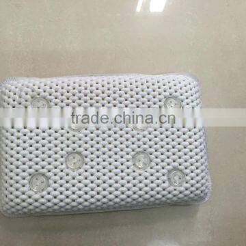 Pvc Foam Flower Bath Pillow With Suction Cup photo-6