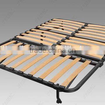 Hot Sell Metal Folding Sofa Bed Frame With Wooden Flat Slats photo-2