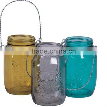 Mason Jar With Wire Handle photo-3