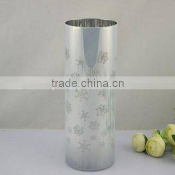 Large Tall Clear Glass Simple Modern Cylinder Flower Vase