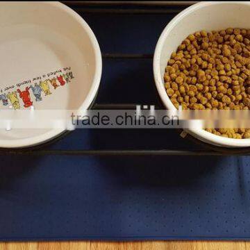 New Design Anti-slip Silicone Animal Feeder Pet Food Mat photo-6