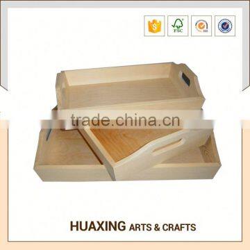 Wholesale Eco-friendly Small and Rectangular Wooden Tray With 7 Years Experience photo-6