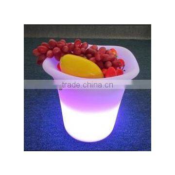 Wholesale Solar Powered Modern Beautiful LED Fruit Plate With 16 Colors Change for Bar/KTV/event photo-6