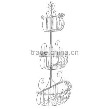 2017 Hot Selling Wire Fruit Basket,3 Tier Fruit Basket Stand photo-5