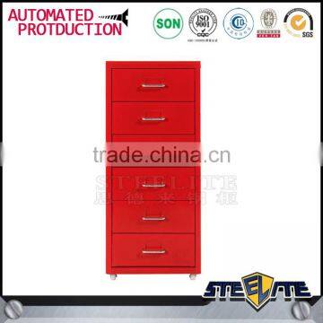 Under Desk Small Steel Drawer Cabinet Mobile Filing Cabinet photo-4