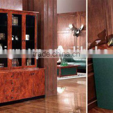 Antique Bookcase,Luxury Book Cabinet,Home Office Furniture,Traditional Office Bookcase(BF08-0237)