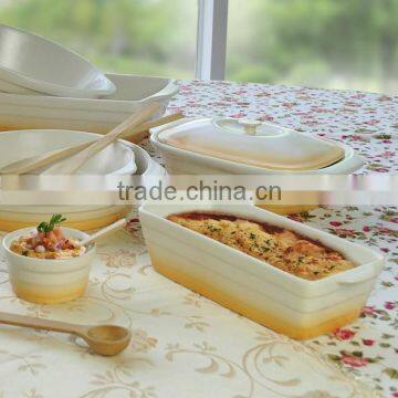 Factory wholesale Ceramic bakeware set