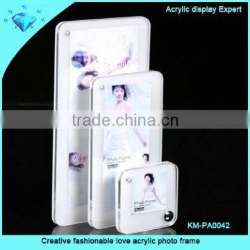 Creative fashionable love acrylic photo frame