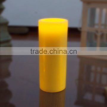 plastic LED candle light solar candle light