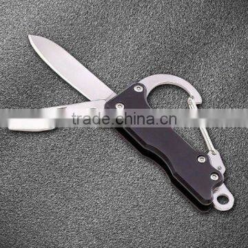 2 blade with liner lock multi knife