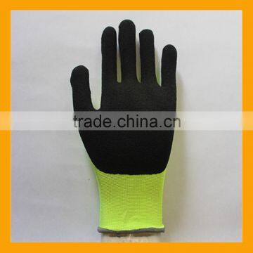 Cheap Sandy Nitrile Palm Oil-resistant Working Gloves photo-2