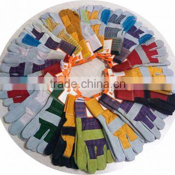 DDSAFETY Cow Split Leather Of Fine Quality Safety Gloves photo-2