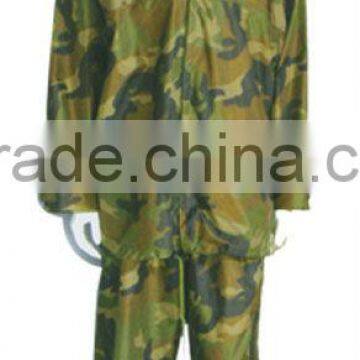 military raincoat