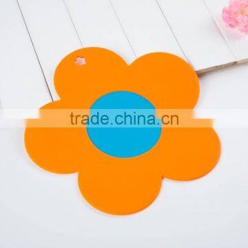Flower Petals Insulation Silicone Cup Pad photo-6