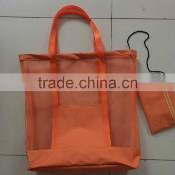 Mesh Back Pack With Large Main Compartment photo-5