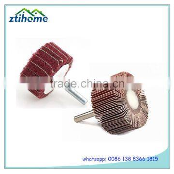 Abrasive cloth Flap Wheel on Spindle