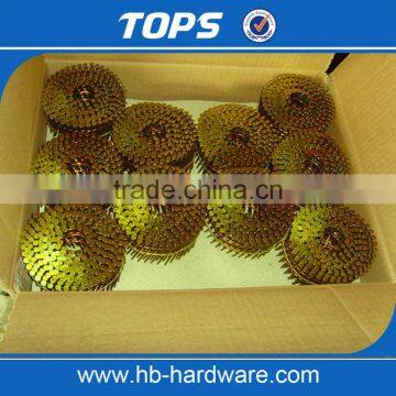 Galvanized Twisted/Ring Shank Coil Nails photo-6