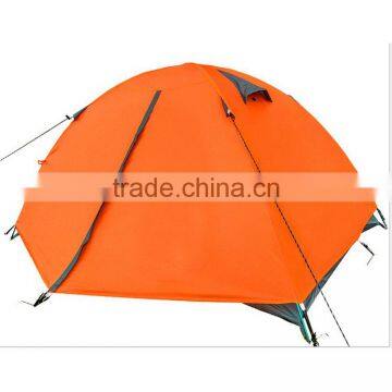 outdoor camping double layer 2 person water proof 4 seasons hiking tent