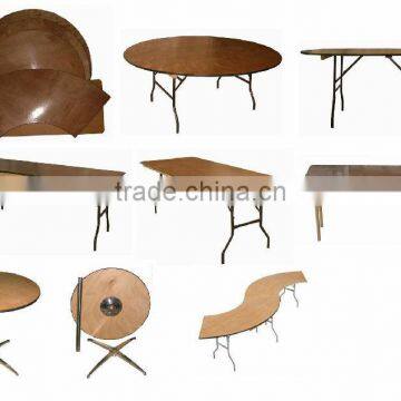Wholesale Multifunctional Wooden Banquet Table Elegant Cocktail Tables photo-6