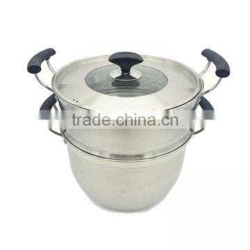 Factory Wholesale SS Soup Pot Industrial Food Steamer photo-4