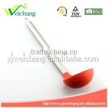 WCE247C Premium Silicone Utensils Ladle Cooking Utensil Gadgets Set With S.S. Handle photo-3